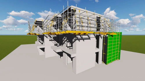 建筑施工工艺质量样板bim虚拟模型,全套水 电 土建样板下载